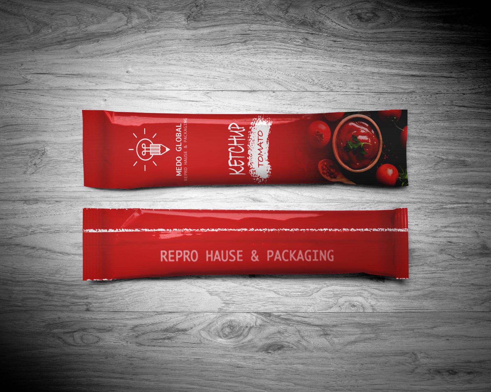ketchup Packaging design